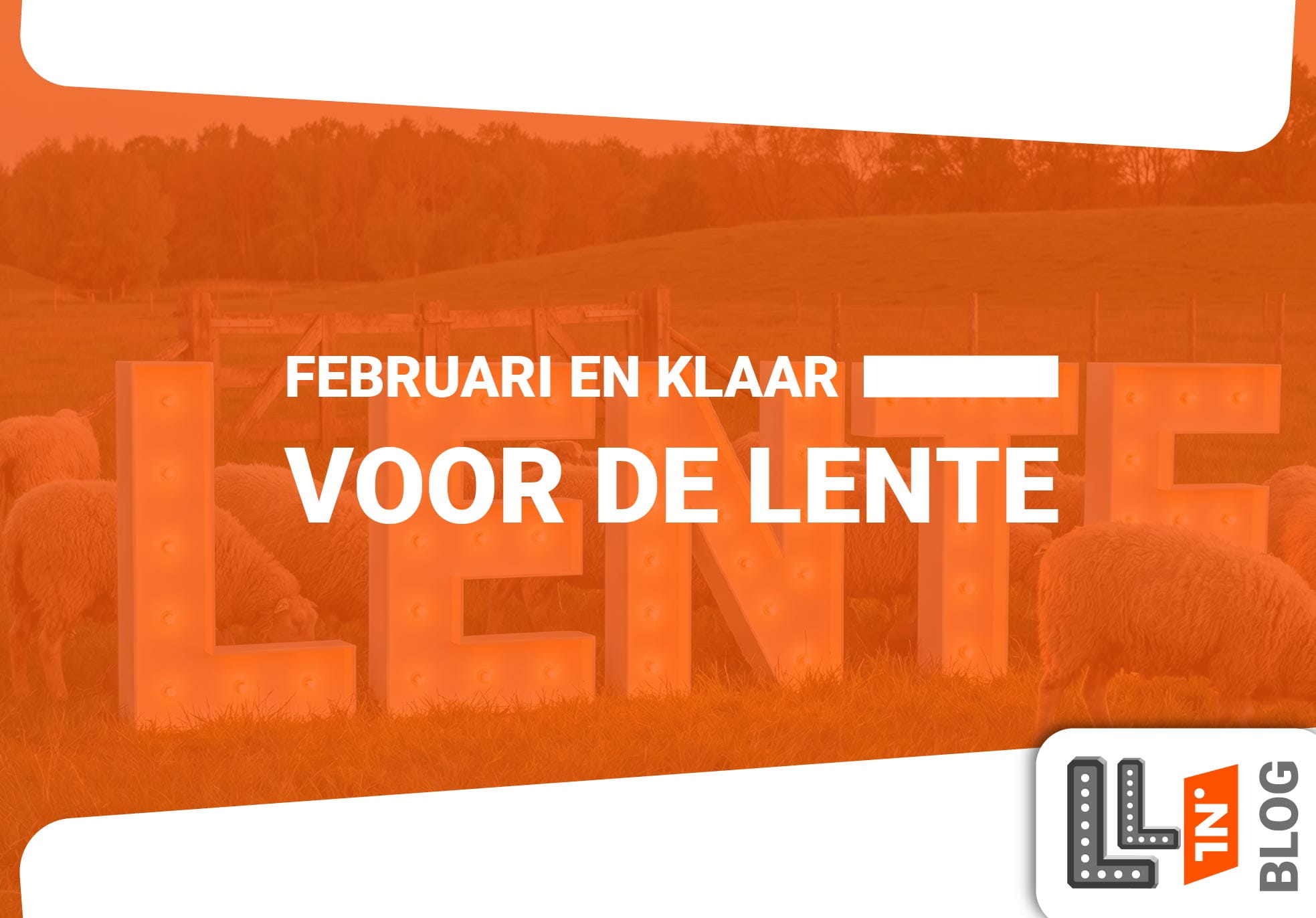 Februari en klaar voor de lente blog